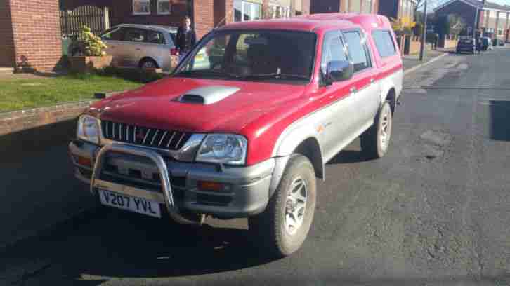 1999 L200 2.5TD 4LIFE 4WD RED