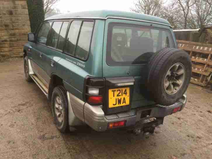 1999 MITSUBISHI SHOGUN GLS LWB AUTO GREEN