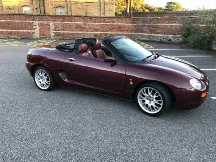 1999 Mgf 75th Anniversary Service History Very Low Mileage Not Mg Tf PRISTINE