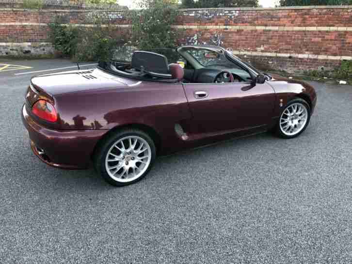 1999 Mgf 75th Anniversary Service History Very Low Mileage Not Mg Tf PRISTINE