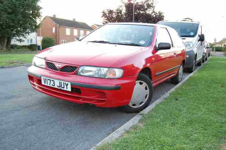 1999 NISSAN ALMERA AMBITION RED