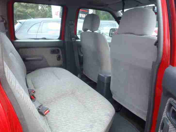 1999 NISSAN D22 2.5TD 4X4 RED navaro