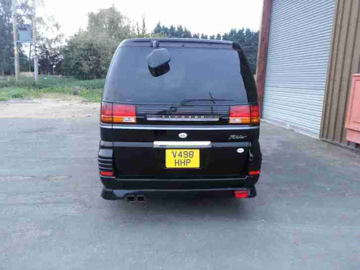 1999 NISSAN ELGRAND MPV 3.0 DIESEL AUTOMATIC BLACK 68.000 MILES
