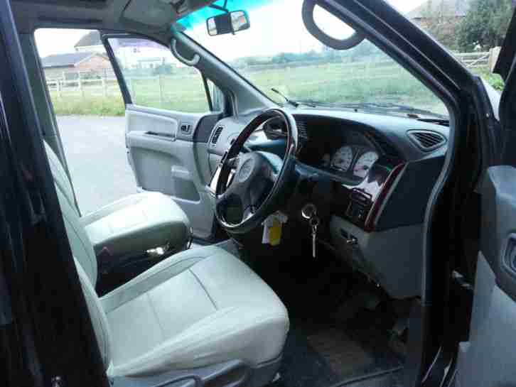 1999 NISSAN ELGRAND MPV 3.0 DIESEL AUTOMATIC BLACK 68.000 MILES