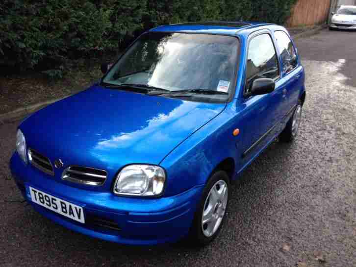 1999 MICRA GX BLUE SPARES OR REPAIR