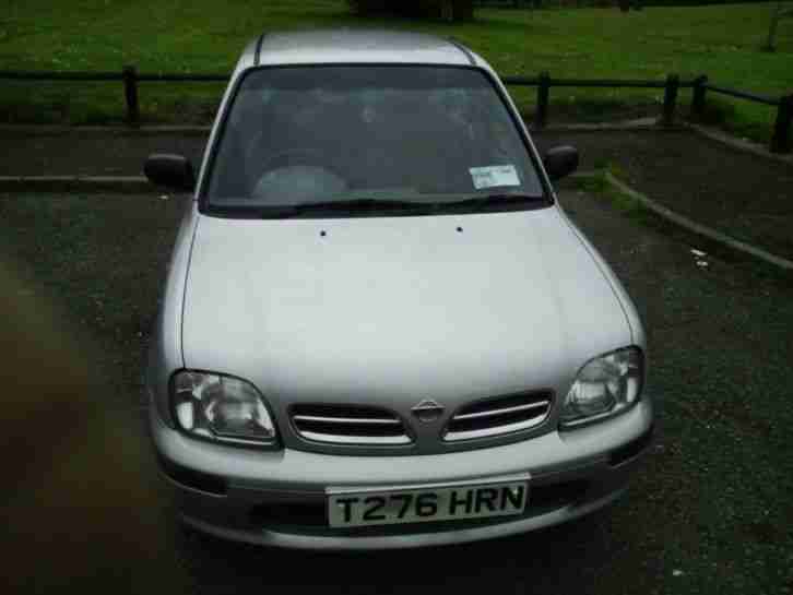 1999 NISSAN MICRA GX SILVER - MOT JULY - VERY GOOD CONDITION - 32K MILES