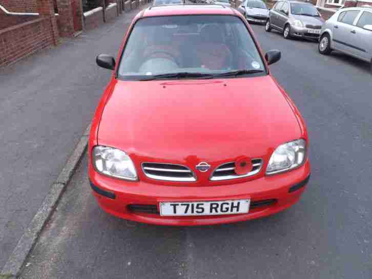 1999 MICRA INSPIRATION 16V RED Long