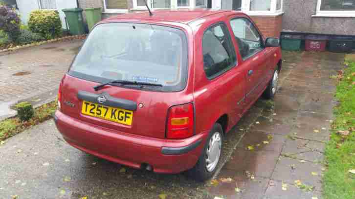 1999 NISSAN MICRA PROFILE 16V RED