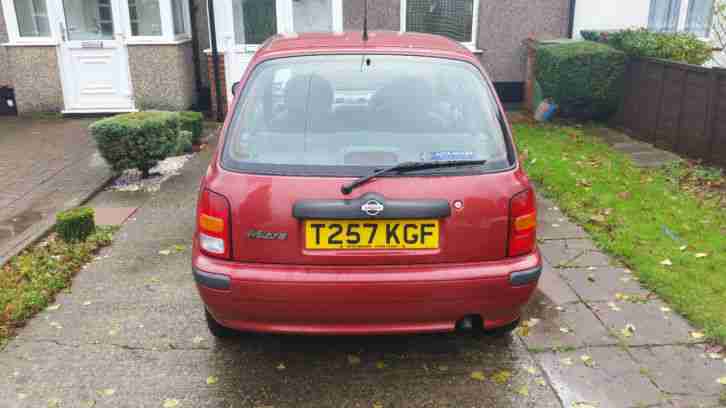 1999 NISSAN MICRA PROFILE 16V RED