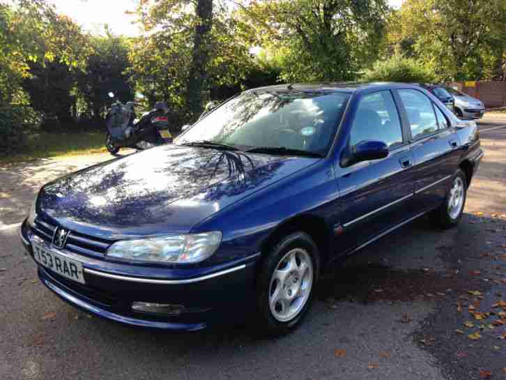 1999 PEUGEOT 406 2.0 GLX BLUE