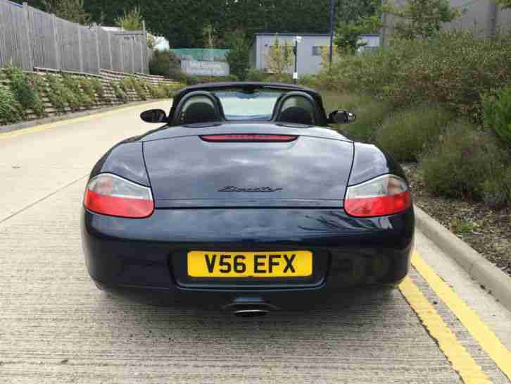 1999 PORSCHE BLUE, FACELIFT WITH FACTORY HARD TOP