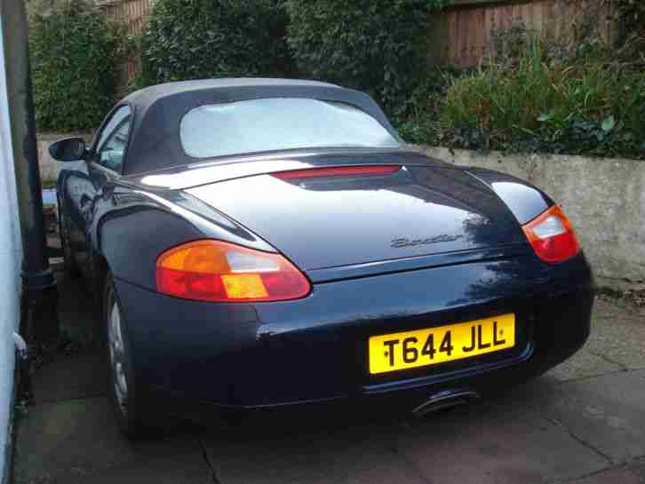 1999 PORSCHE BOXSTER BLUE needs bit tlc to paintwork