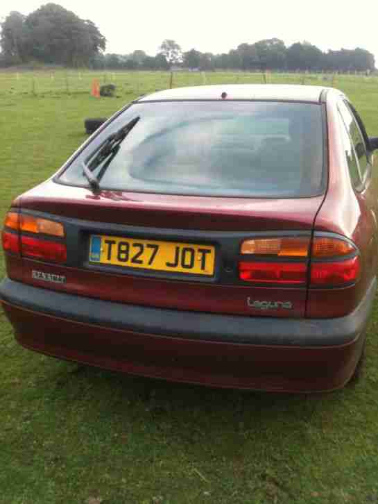 1999 RENAULT LAGUNA RT RED MOT till May 2016 Cheap car