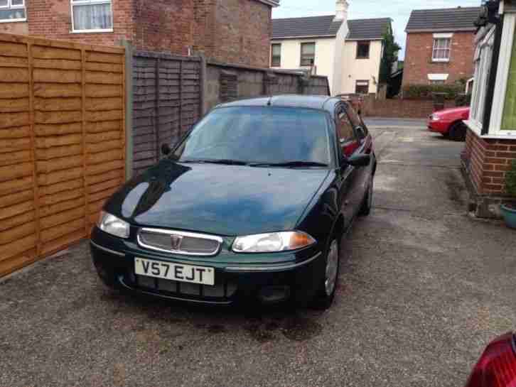 1999 ROVER 200 GREEN LOW MILEAGE
