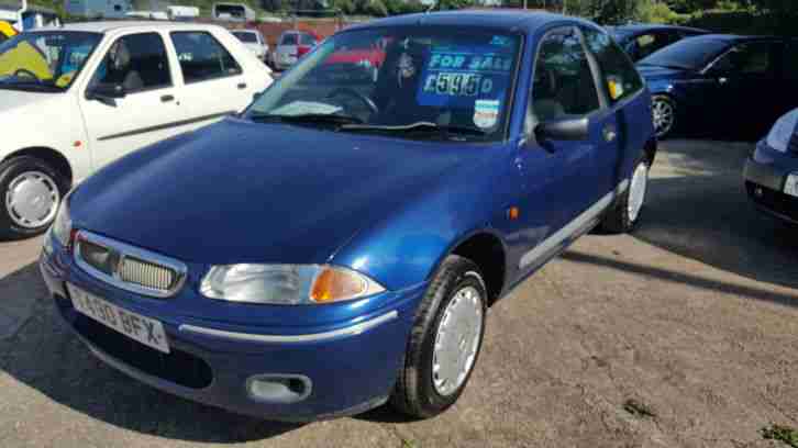 1999 ROVER 214 200 BLUE NEW MOT 83000 MILES POWER STEERING