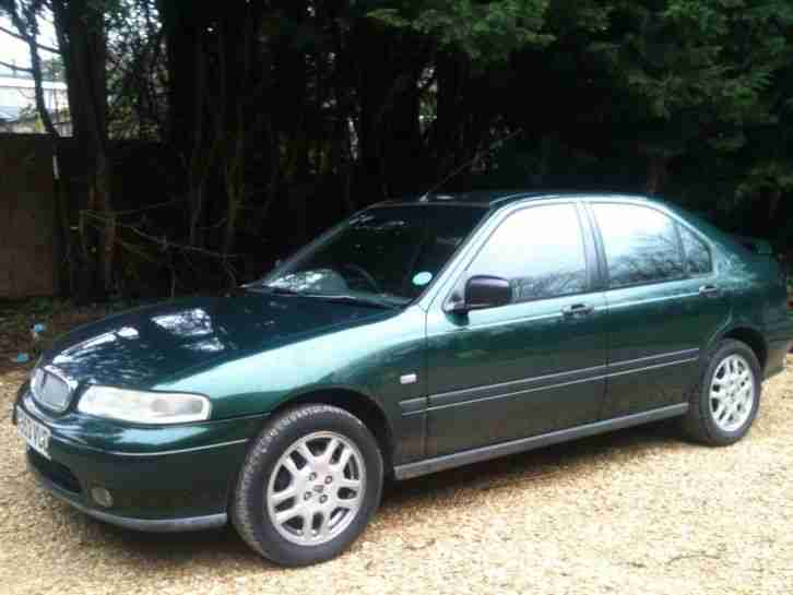 1999 ROVER 400 420I S GREEN 2.0 PETROL NOT DIESEL MANUAL HALF LEATHER A C