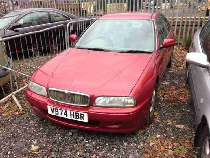 1999 ROVER 618I L RED HONDA ENGINE SPARES OR