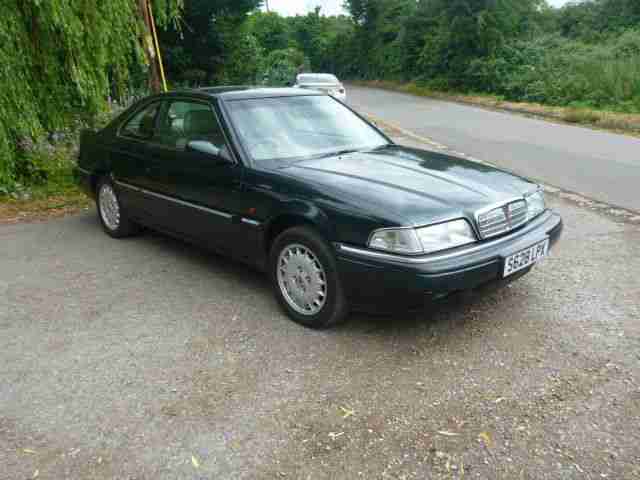 1999 ROVER 825 STERLING AUTO GREEN 5 SEATER COUPE VERY RARE
