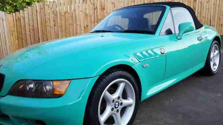 1999 S BMW Z3 1.9, FIJI GREEN, ULTRA LOW MILES