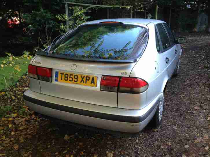 1999 SAAB 9-3 S AUTO SILVER