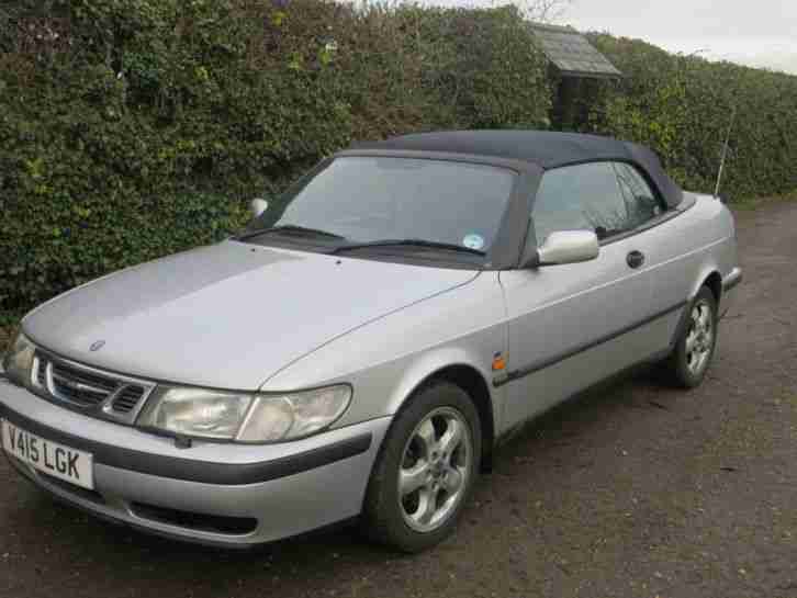1999 SAAB 9-3 SE TURBO AUTO SILVER