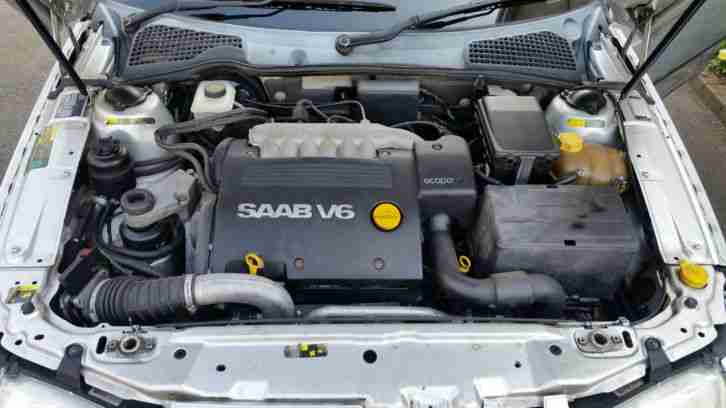 1999 SAAB 9-5 SE 3.0 V6 TURBO SILVER AUTOMATIC, 58,000 MILES, MOT NOVEMBER