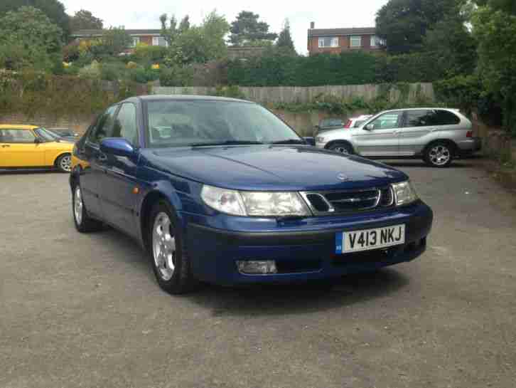 1999 SAAB 9 5 SE AUTO BLUE 2 OWNERS LOVELY CONDITION FULL SERVIVCE HISTORY