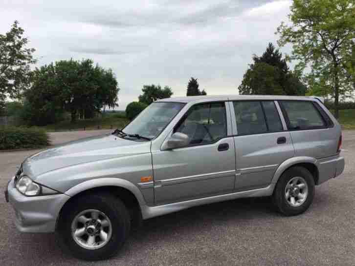 1999 SSANGYONG/DAEWOO MUSSO TD AUTO SILVER **** Full 12 months MOT **** Only 83K