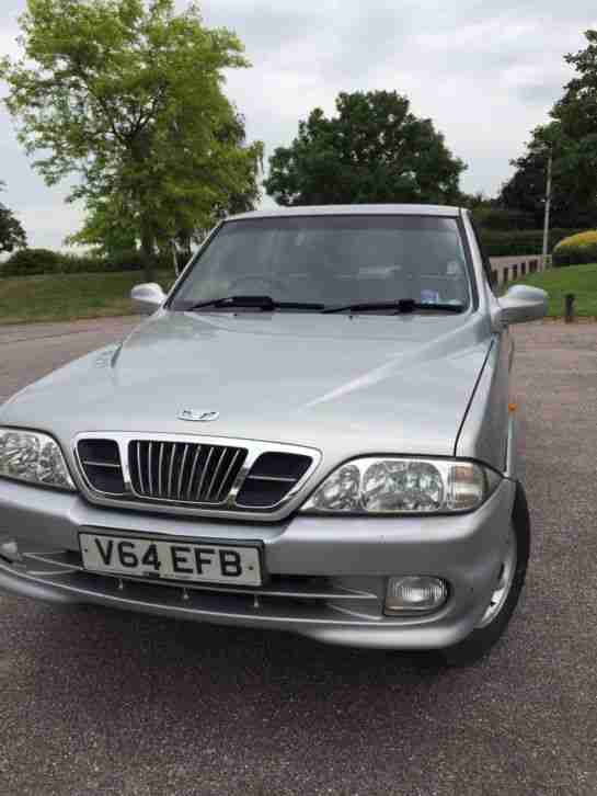 1999 SSANGYONG/DAEWOO MUSSO TD AUTO SILVER **** Full 12 months MOT **** Only 83K