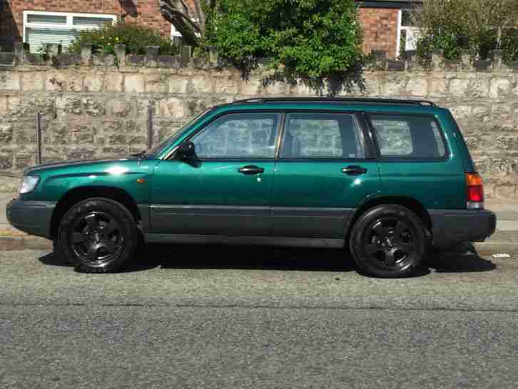 1999 SUBARU FORESTER GLS GREEN