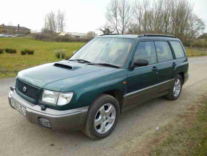1999 SUBARU FORESTER S TURBO AWD, MANUAL, MOT JAN 2017, UK CAR.