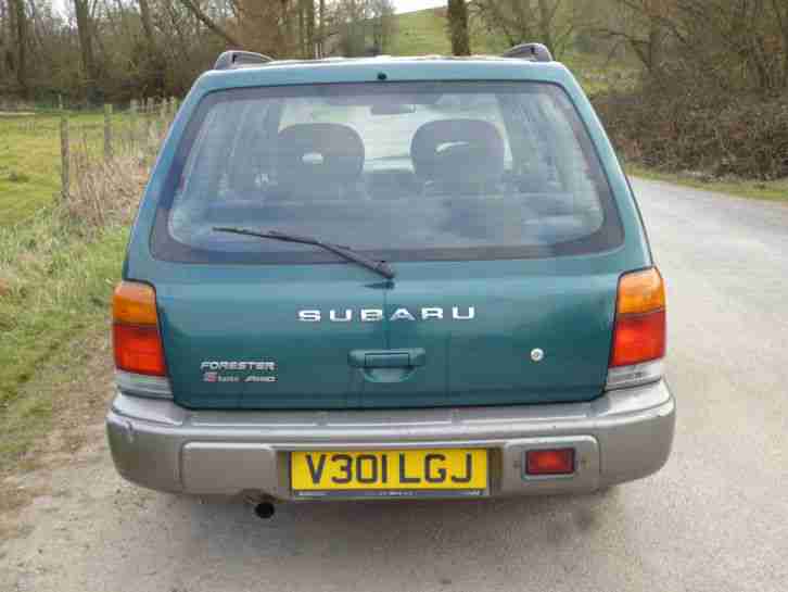 1999 SUBARU FORESTER S TURBO AWD, MANUAL, MOT JAN 2017, UK CAR.