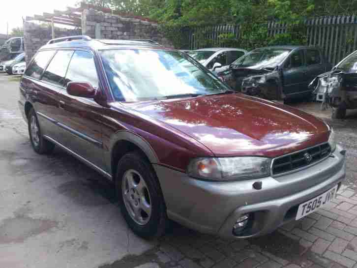 1999 LEGACY OUTBACK AWD AUTO RED GREY