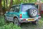 1999 VITARA JX 4 U HARD TOP GREEN