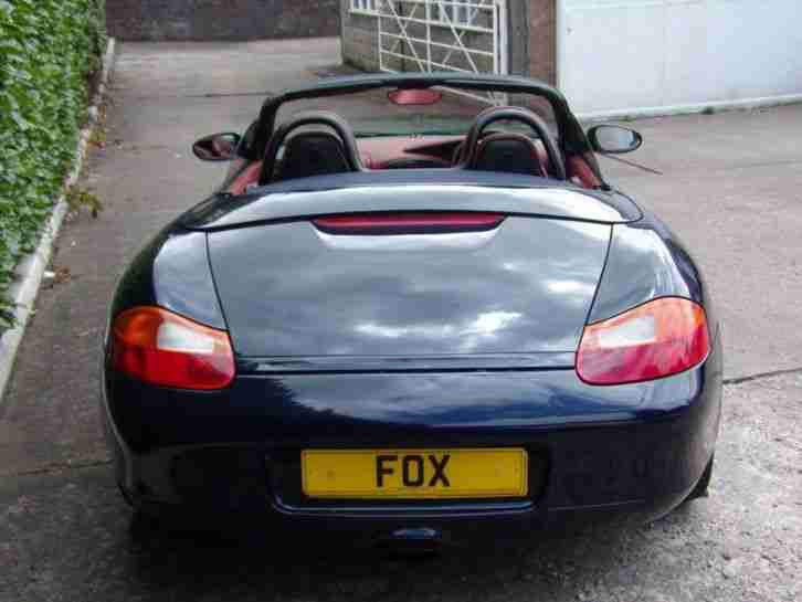 1999 T PORSCHE BOXSTER 2.5 CONVERTIBLE