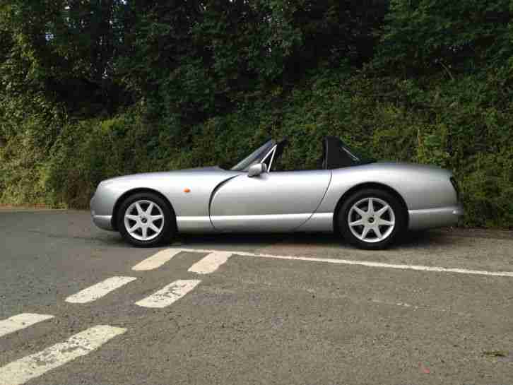 1999 T TVR CHIMAERA 450 4.5 SILVER ONLY 70000 MILES LOVELY EXAMPLE