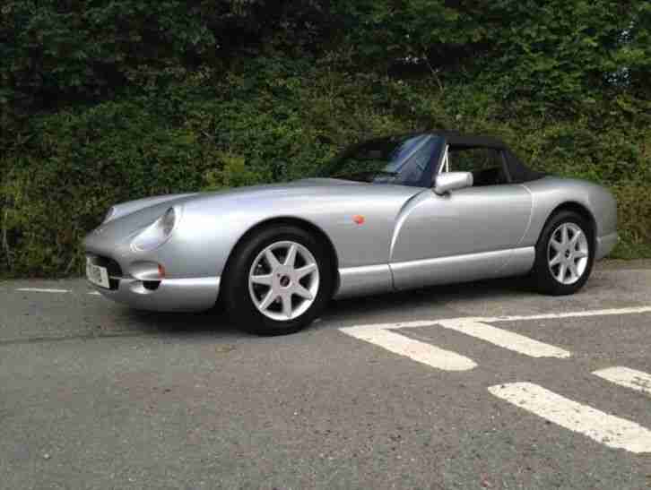 1999 T TVR CHIMAERA 450 4.5 SILVER ONLY 70000 MILES LOVELY EXAMPLE