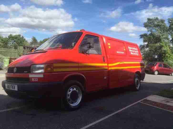 1999 T VOLKSWAGEN TRANSPORTER 2.5 TDI LWB T4 TURBO DIESEL RECOVERY RAZOR BACK