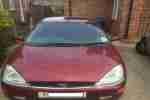 1999 T reg Focus Ghia 2.0 Red