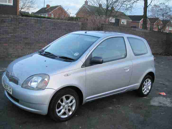 1999 TOYOTA YARIS GLS FREE-TRONIC SILVER