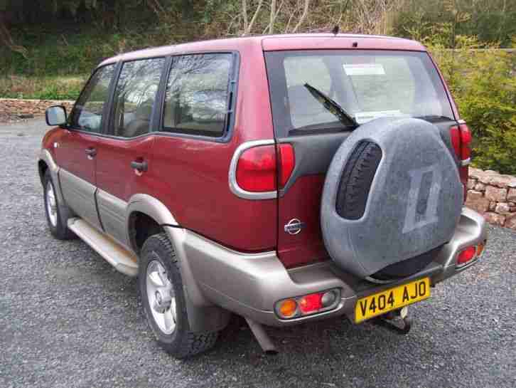 1999 V Plate Nissan Terrano II Se 2.7 Estate Turbo Diesel , Good Mileage , Look