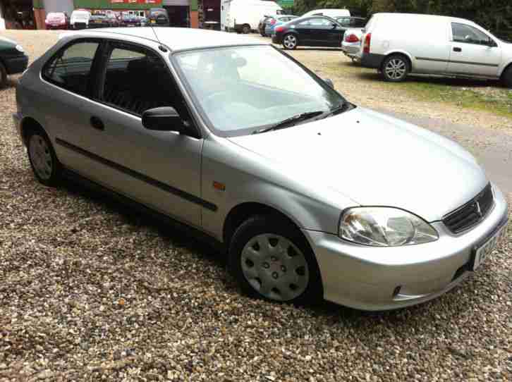 1999 V-Reg Honda Civic 1.4i 3Dr Fusion EJ9 Hatchback