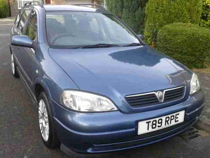 1999 VAUXHALL ASTRA CLUB 8V BLUE