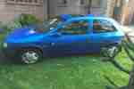 1999 CORSA CLUB 16V BLUE