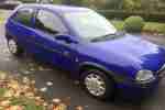 1999 VAUXHALL CORSA CLUB 16V BLUE