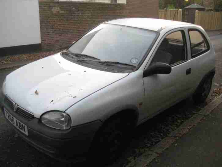 1999 VAUXHALL CORSA ENVOY 12V WHITE SPARES OR REPAIRS