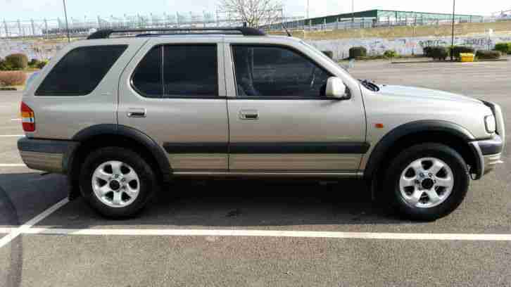  VAUXHALL FRONTERA. Opel car from United Kingdom