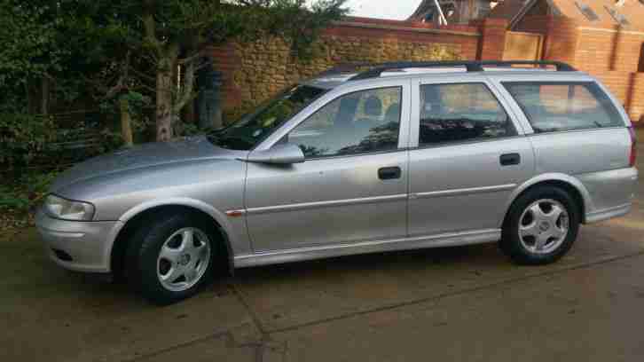 1999 VAUXHALL VECTRA TOURER DTI SILVER FULL MAIN DEALER HISTORY