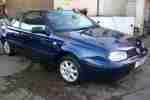 1999 GOLF CABRIOLET SE BLUE MANUAL