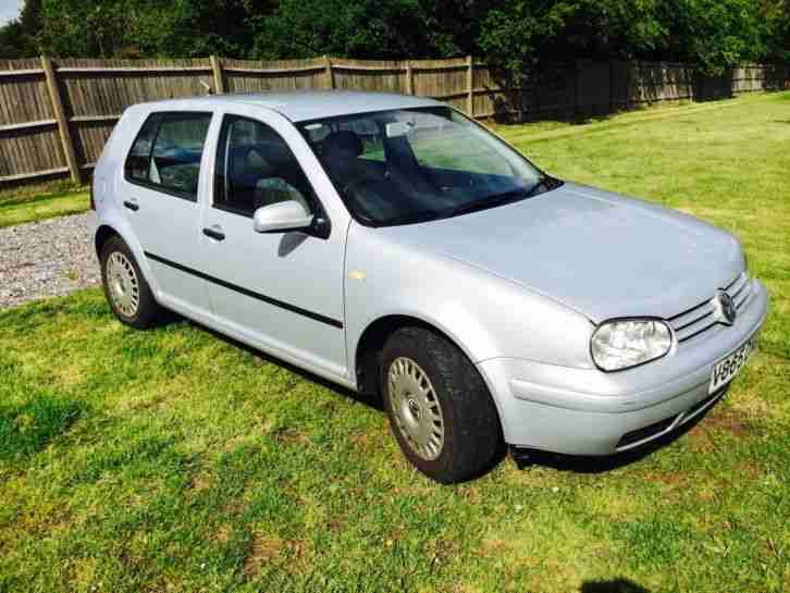1999 VOLKSWAGEN GOLF S TDI SILVER mot spares or repair export breaker